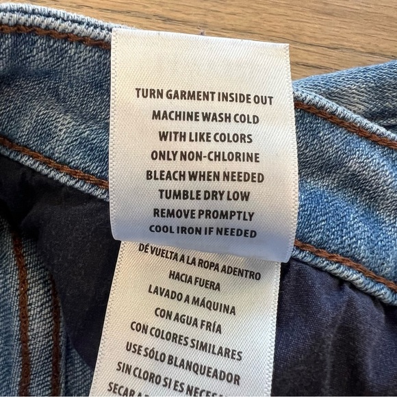 Idyllwind Fueled by Miranda Lambert Women’s Blue Denim Flare Jeans Size 14Wx32L - Picture 14 of 14